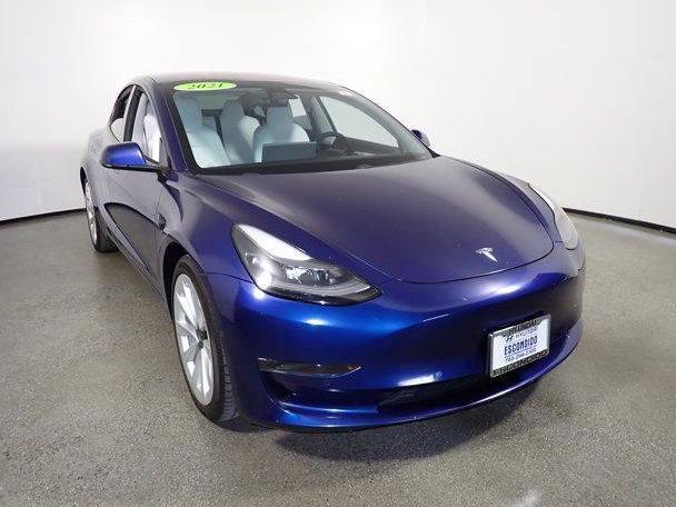 TESLA MODEL 3 2021 5YJ3E1EA4MF983052 image